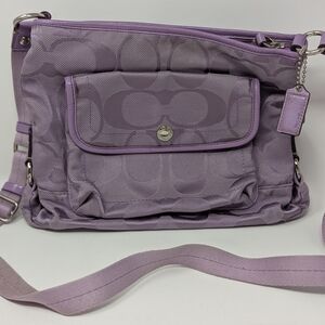 Coach Purple Crossbody Bag